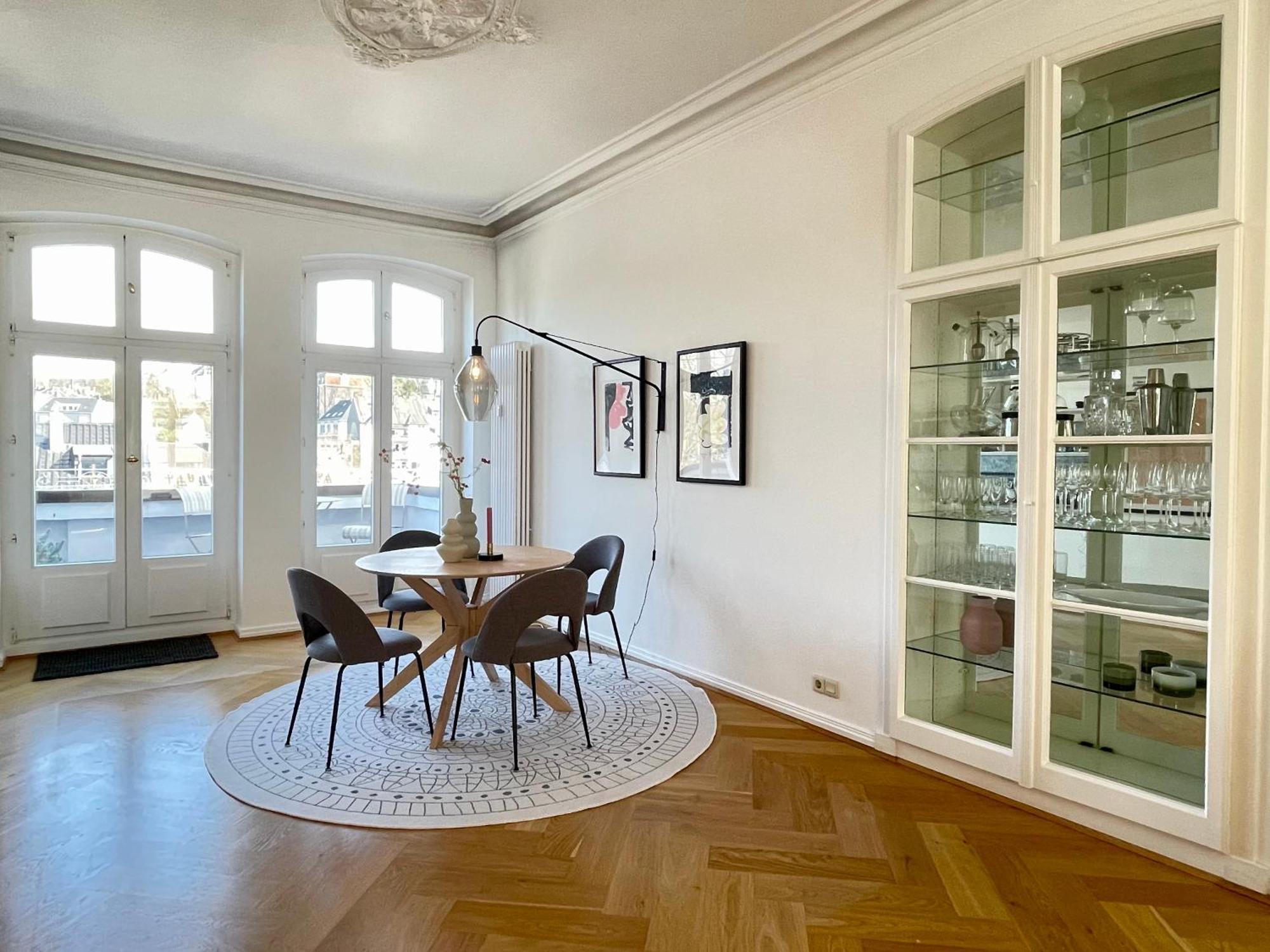 Helle Altbauwohnung Mit Balkon Im Briller Viertel Wuppertal Bagian luar foto