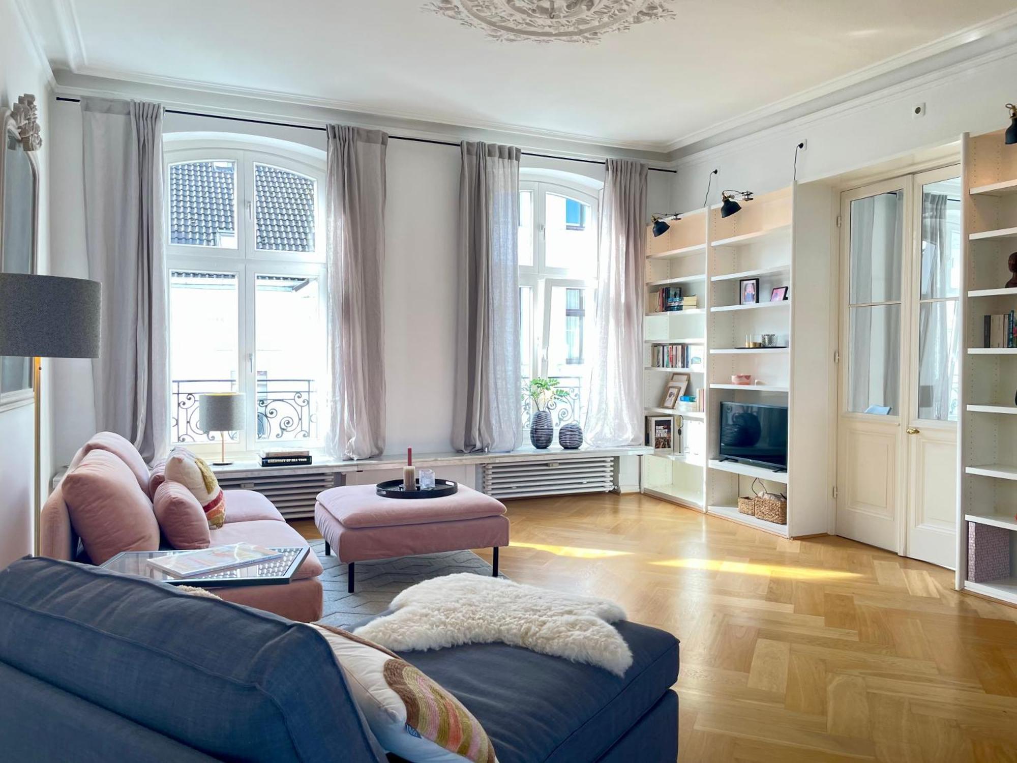Helle Altbauwohnung Mit Balkon Im Briller Viertel Wuppertal Bagian luar foto