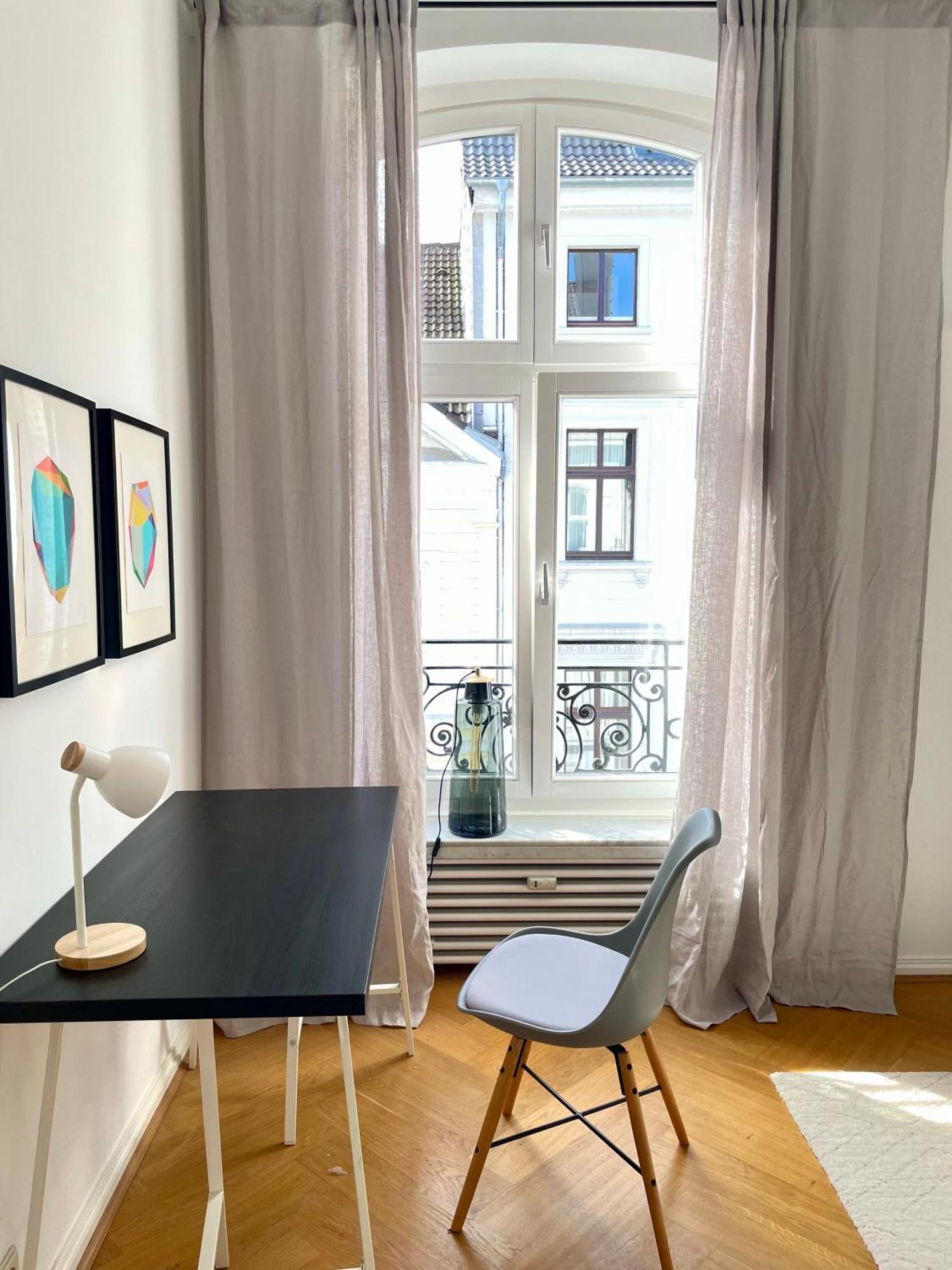 Helle Altbauwohnung Mit Balkon Im Briller Viertel Wuppertal Bagian luar foto